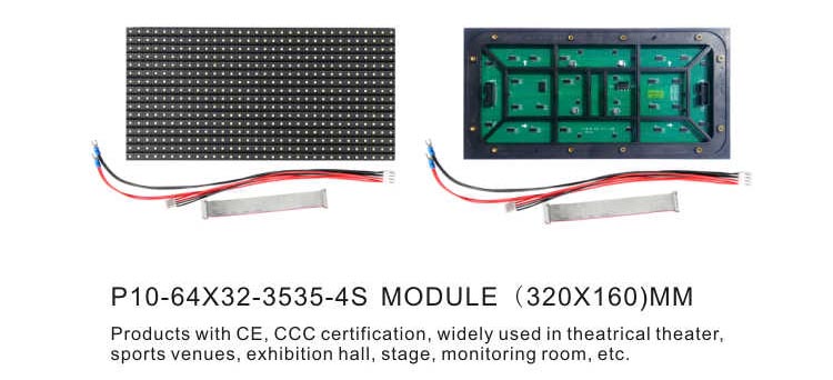 P10 outoor led screen module